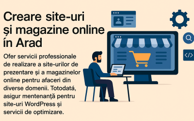 Digitalizează-ți afacerea din Arad cu un site creat profesionist