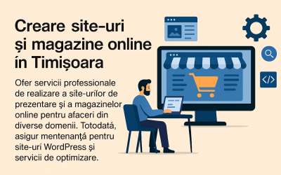 Transformă-ți afacerea din Timișoara cu un site web care vinde