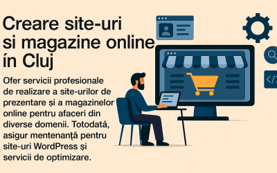 Cum îți crești vizibilitatea online în Cluj-Napoca cu un site creat profesionist