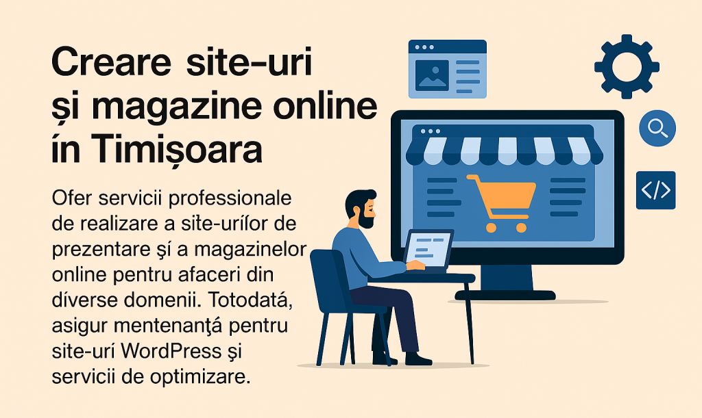ProWeb servicii creare site WordPress și magazine online WooCommerce