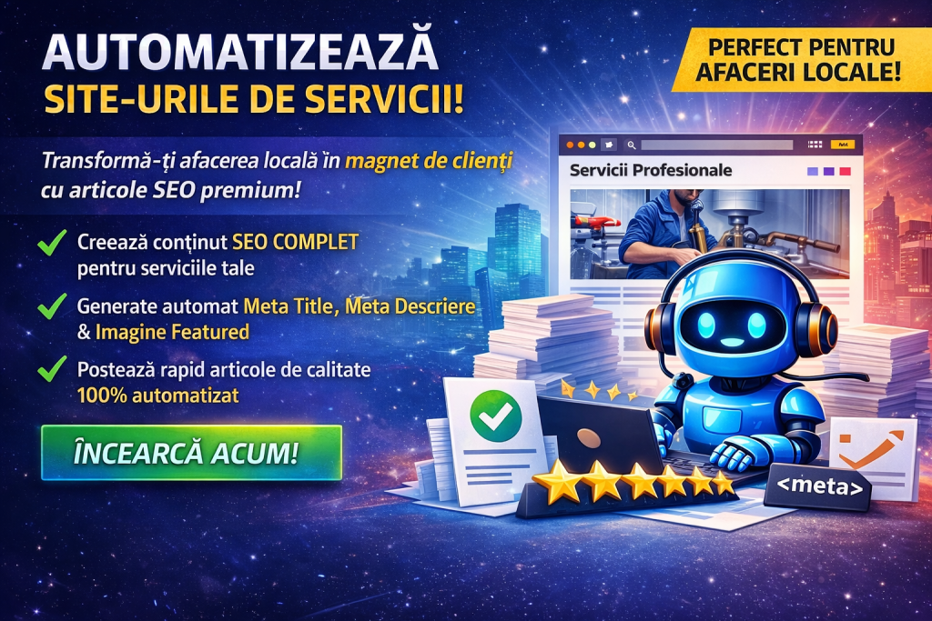 Automatizare postări blog pentru afaceri locale în Timișoara