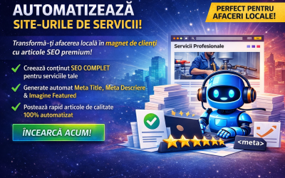 Creare conținut AI pentru website în Oradea: Automatizare Completă și Creștere Rapidă a Vizibilității SEO